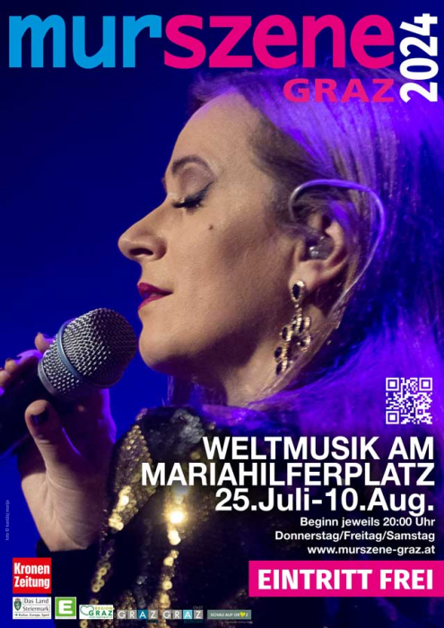 Murszene 2024 Mariahilferplatz Graz